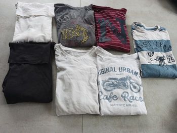Lot t shirt manche longue