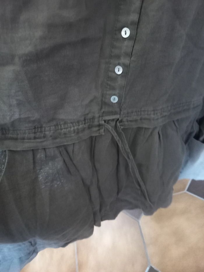 Jolie robe kaki T44 - photo numéro 3