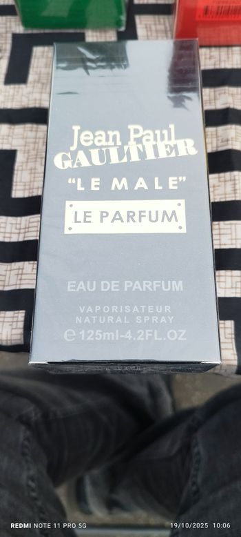 Parfum homme Jan Paul Gaultier.