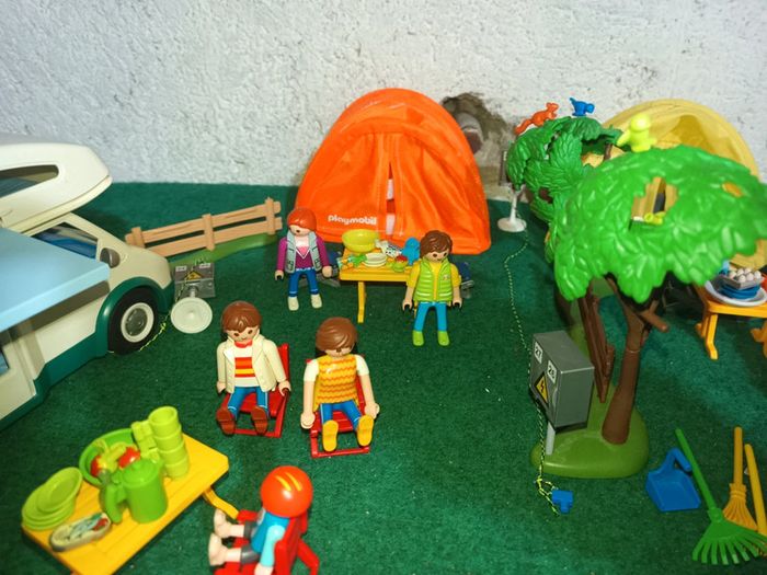 Camping playmobil avec camping car - photo numéro 6