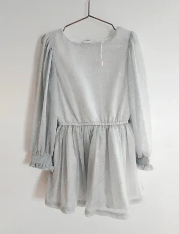 Robe de fête argentée Orchestra Premium (3 ans)