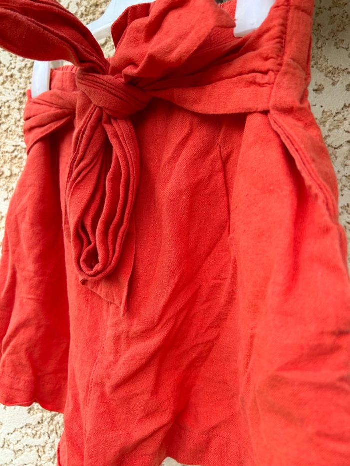 Short chic orange Taille XS - photo numéro 2