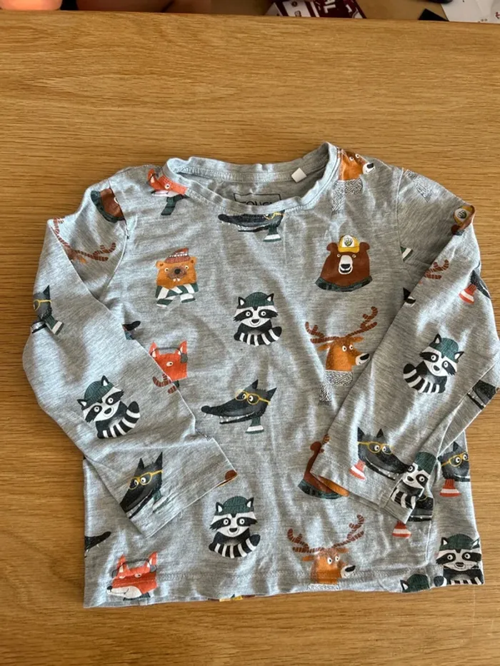 T-shirt manche longue 5 ans