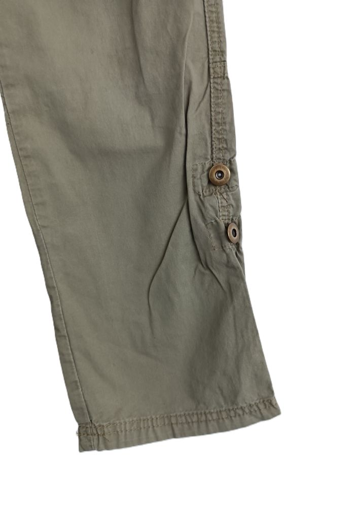 Pantalon vert kaki. Pantacourt. U collection. Coton. Taille 10 ans. 140 cm - photo numéro 5