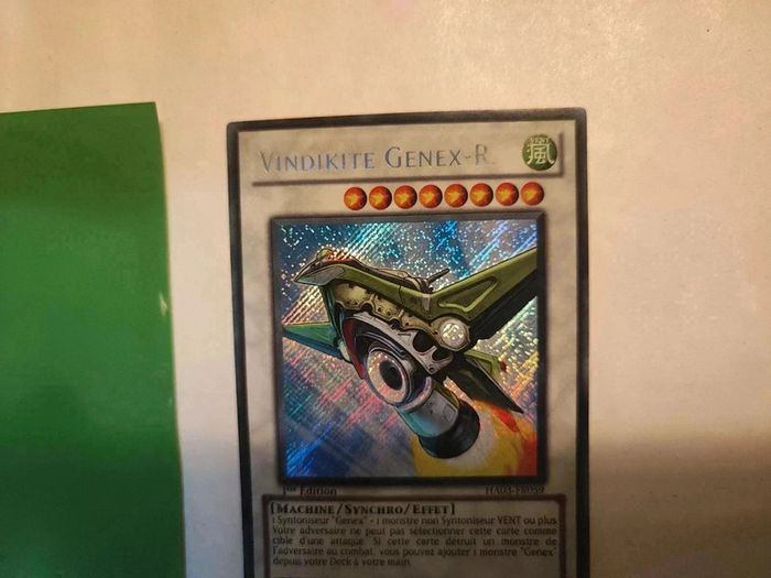 Carte Yu-Gi-Oh! Vindikite genex-r 1 ère édition ha03-fr059 - photo numéro 3