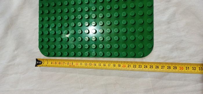 Plaque de base décor lego duplo verte - photo numéro 3