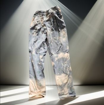 Très beau pantalon tie dye taille réglable