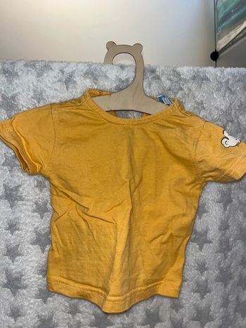 t-shirt orange souris kitiwatt