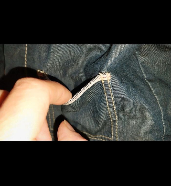 Veste / trench / blouson en jean Neuf by Burberry mixte 12 mois - photo numéro 11