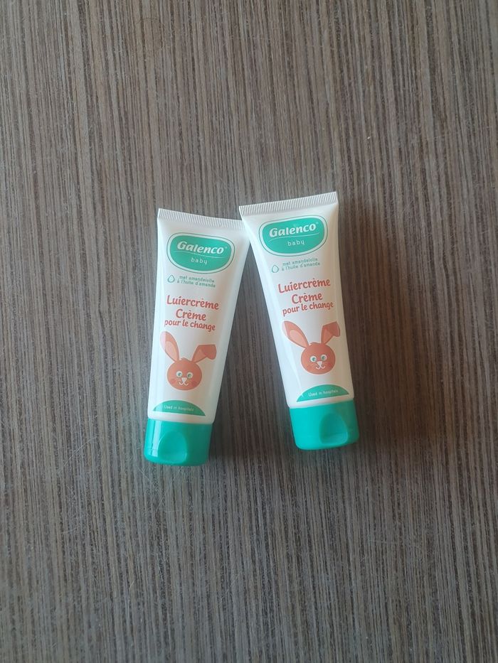 Lot de 2 Crèmes pour le change Galenco baby 🌸