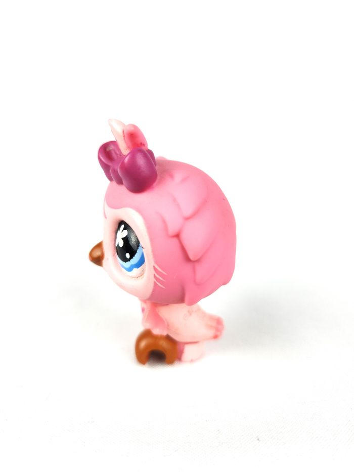 Littlest Petshop LPS Hibou Rose #496 - photo numéro 2