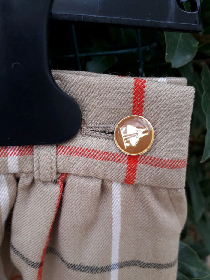 Burberrys jupe beige taille 32 - photo numéro 3