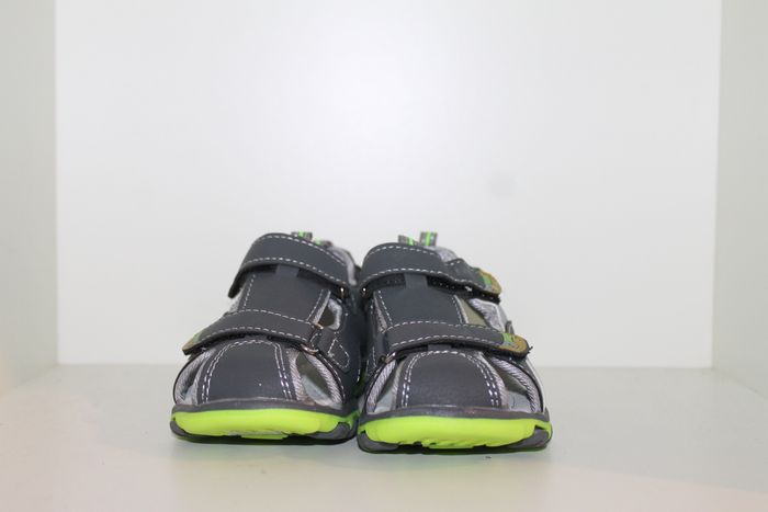 belle sandales nus pieds grise et verte 29 - photo numéro 2