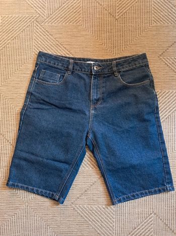 Short en jeans