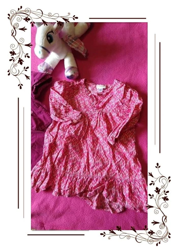 Robe taille 18 mois marque Vertbaudet en très bon état - photo numéro 2