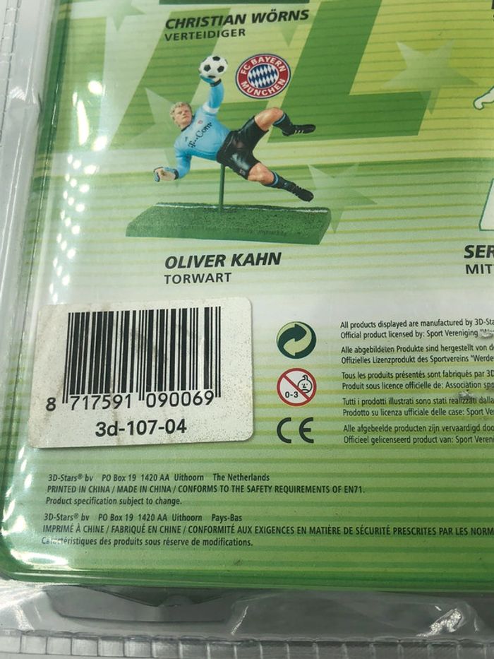 Figurine de collection Football Roy Makaay bayern de Munich 3-D Stars neuf - photo numéro 12