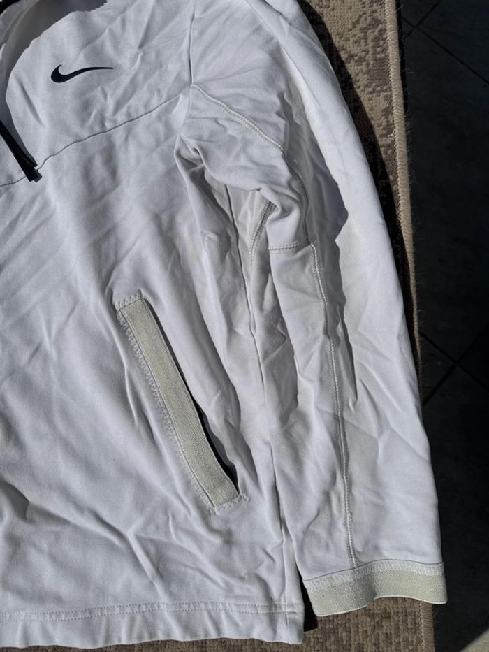 Veste Nike à capuche blanche femme – Taille M - photo numéro 5