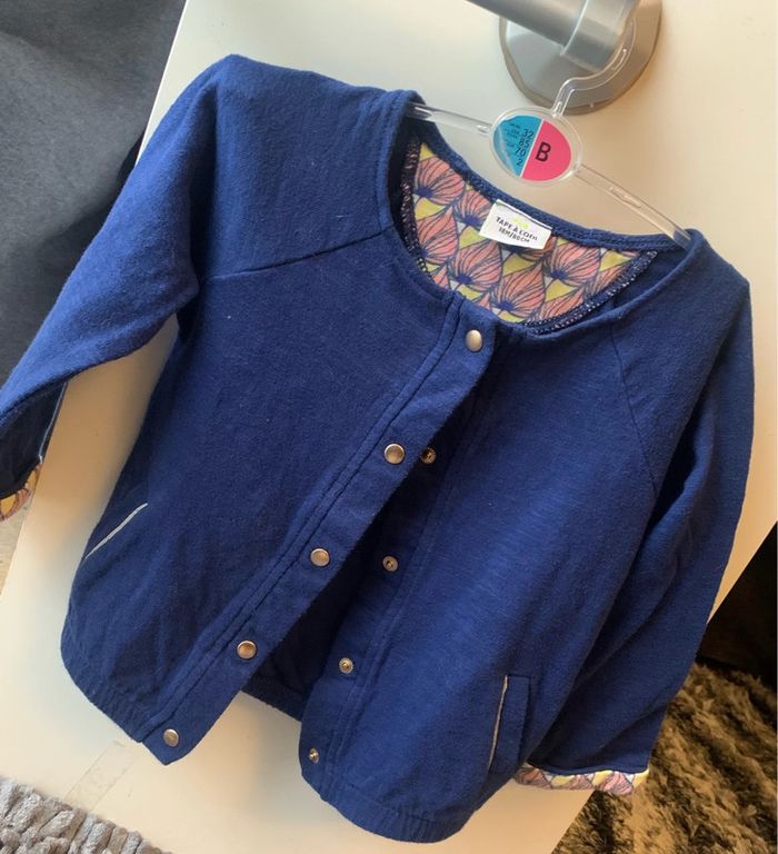 Jolie petite veste bébé fille - photo numéro 2