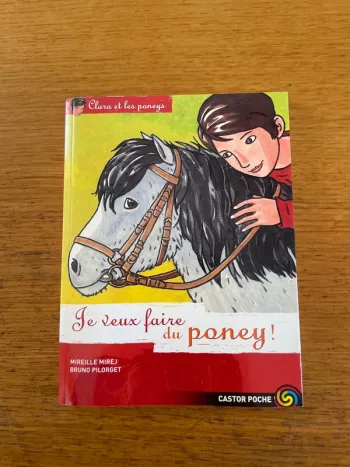 Livre je veux faire du poney