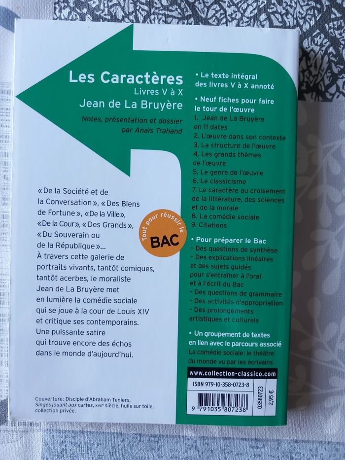 Les Caractère Jean de La Bruyère - photo numéro 2