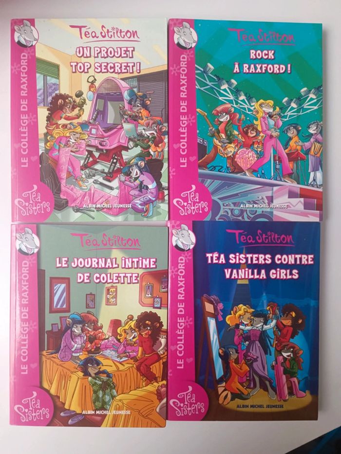 Lot 4 livres Téa Sister