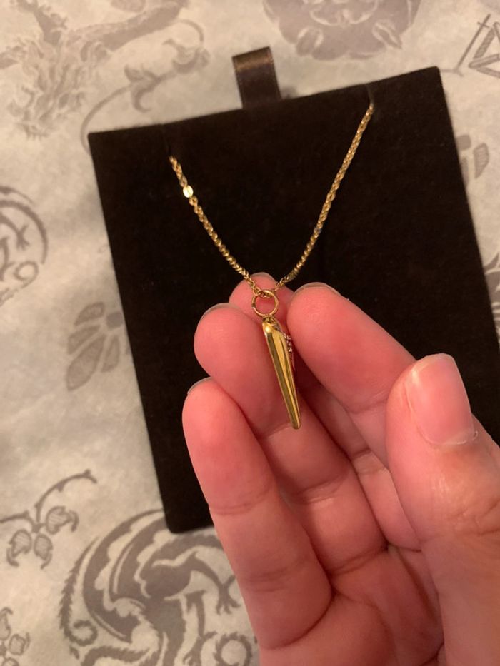 Collier pendentif en acier inoxydable - photo numéro 9