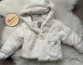 Veste doublée Grain de Blé crème 3 mois 🤍