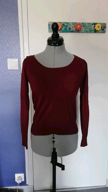 Pull bordeaux