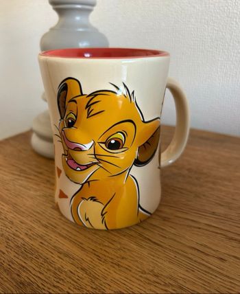 Tasse portrait roi lion