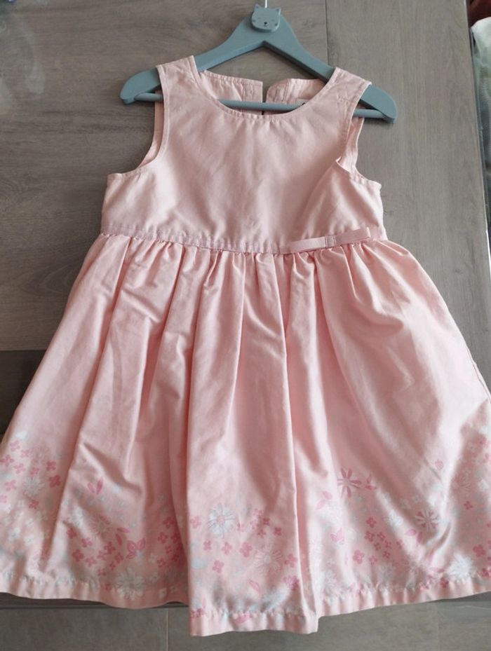 Robe rose fille