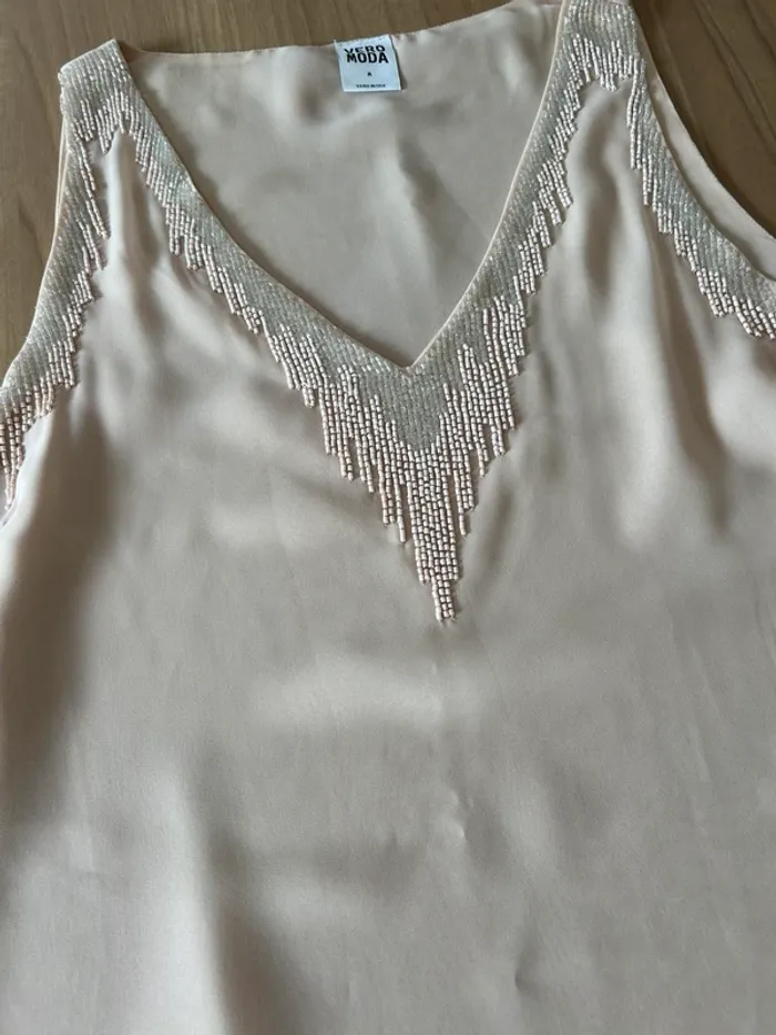 Magnifique tunique / tee shirt long Vero moda taille M - photo numéro 7