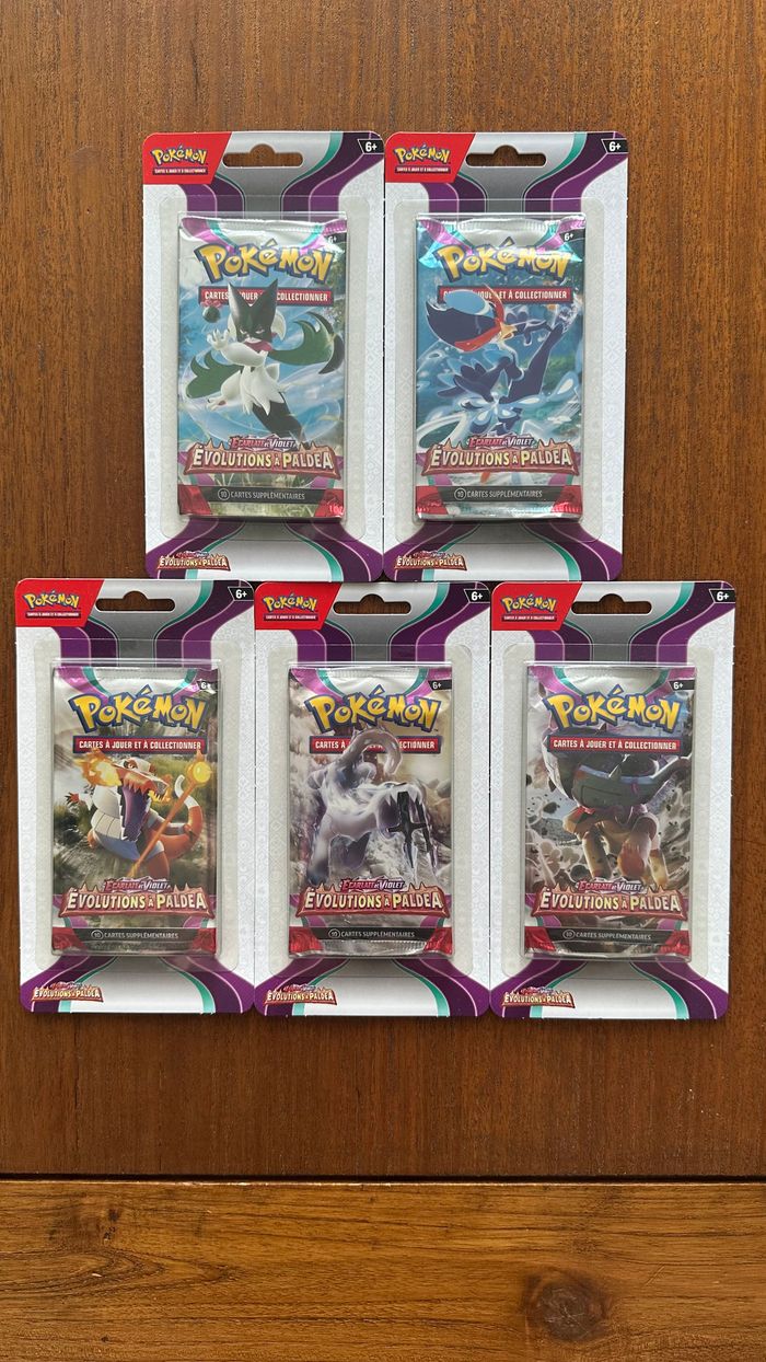 Pokemon Artset EV2 Evolution à Paldea