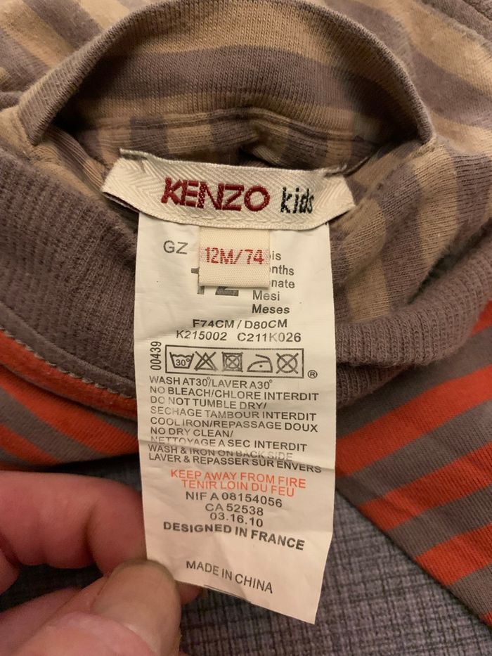 Sweat-shirt à capuche Kenzo - photo numéro 3