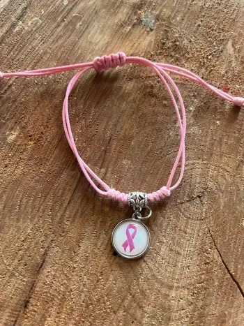 Bracelet ligue contre le cancer