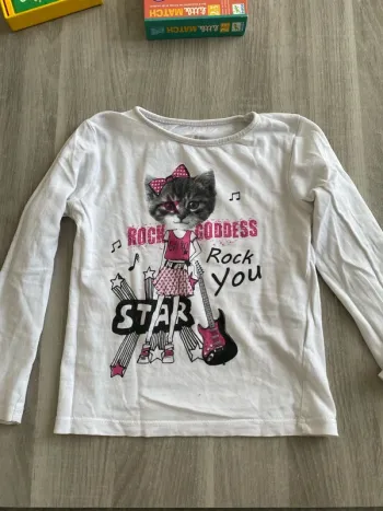 T-shirt manches longues 4 ans