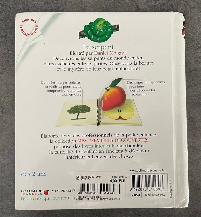 Livre le serpent - photo numéro 2