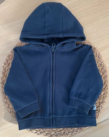 Sweat à capuche zippé Kiabi