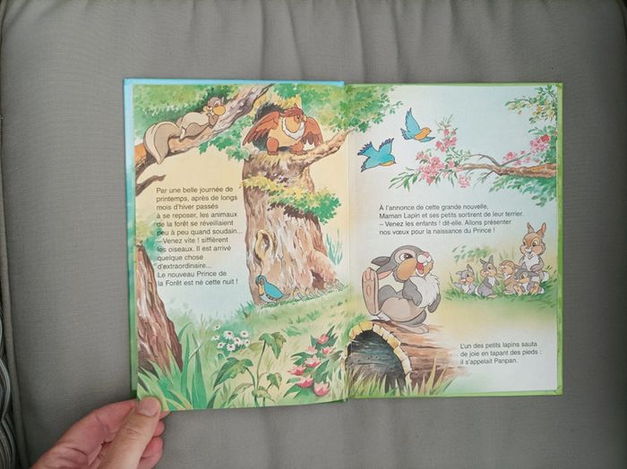 Joli livre " Bambi" Disney - photo numéro 4