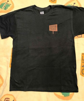 T-shirt south park gang noir taille s