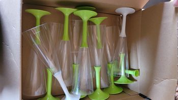 Flûtes en plastique
