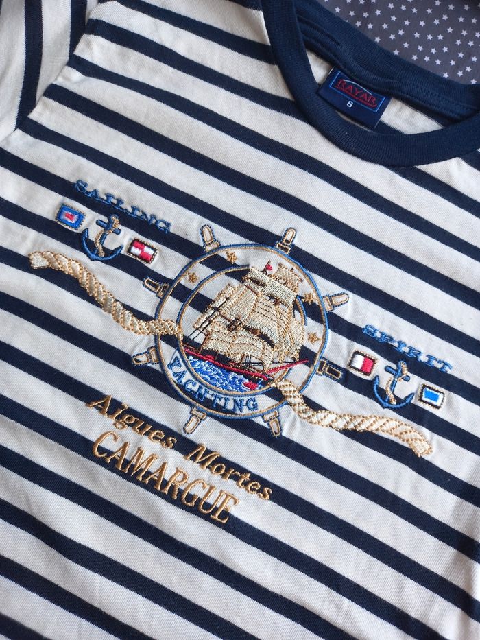 T-shirt mariniere - photo numéro 2