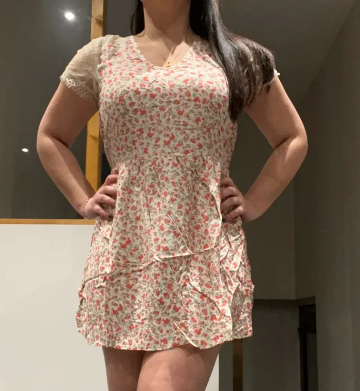 Robe été dentelle