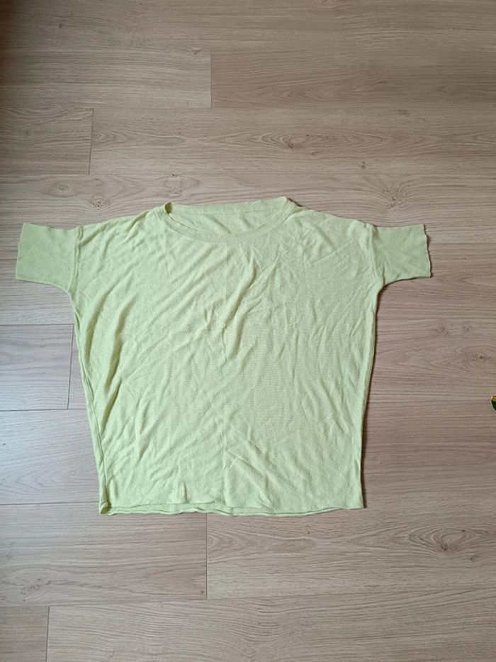 Pull à manches courtes