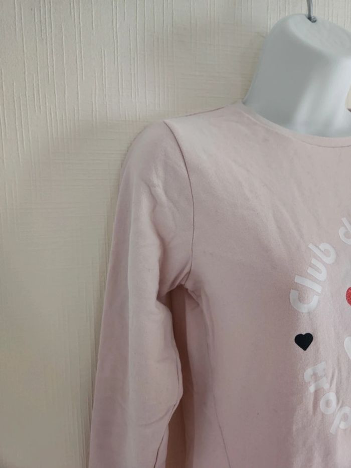 Sweat rose pâle Vertbaudet 12 ans - photo numéro 4