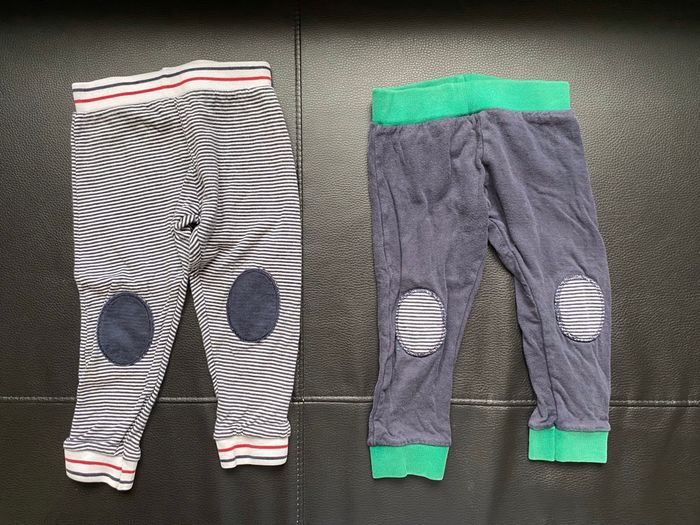 Lot de 2 pantalons pour crèche leggings 24 mois petit bateau