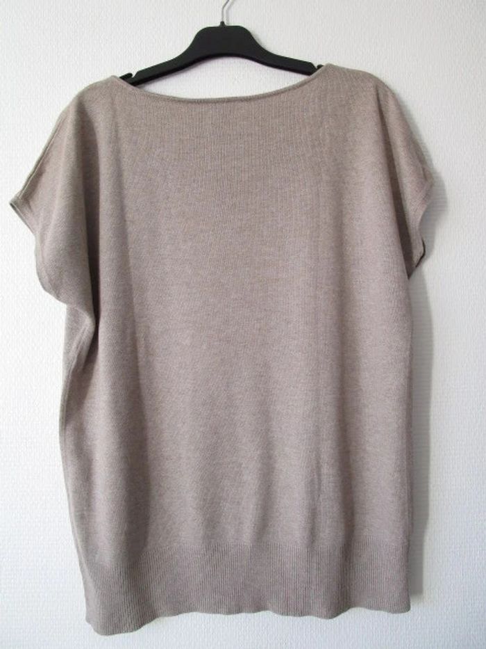 Pull beige mc Camaïeu 40 TBE - photo numéro 8
