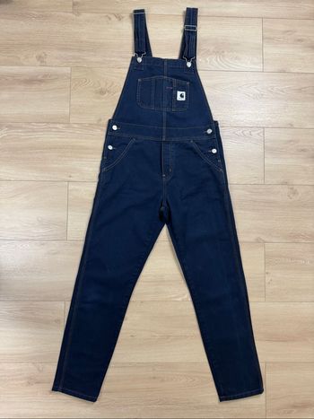 Carhartt WIP Salopette Femme XS denim brut workwear streetwear