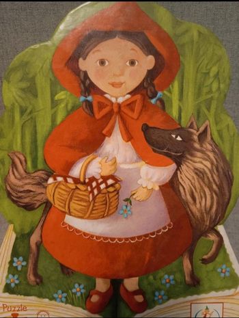 Puzzle 36 pièces Djeco le petit chaperon rouge
