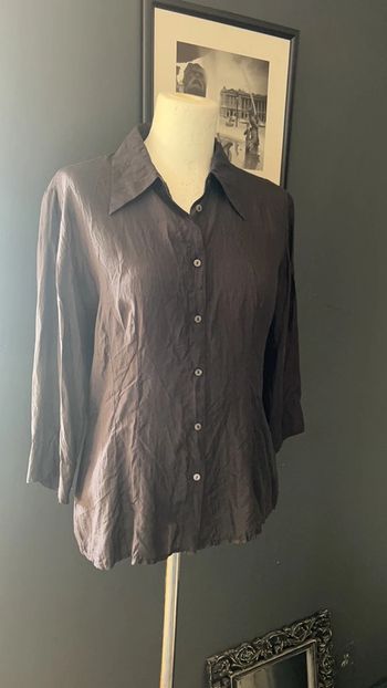 Chemise soie Naf Naf