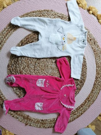 2 pyjamas 3 mois
